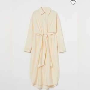 Tie-Front Shirt Dress
